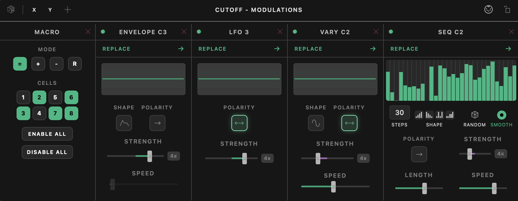 Modulation Matrix