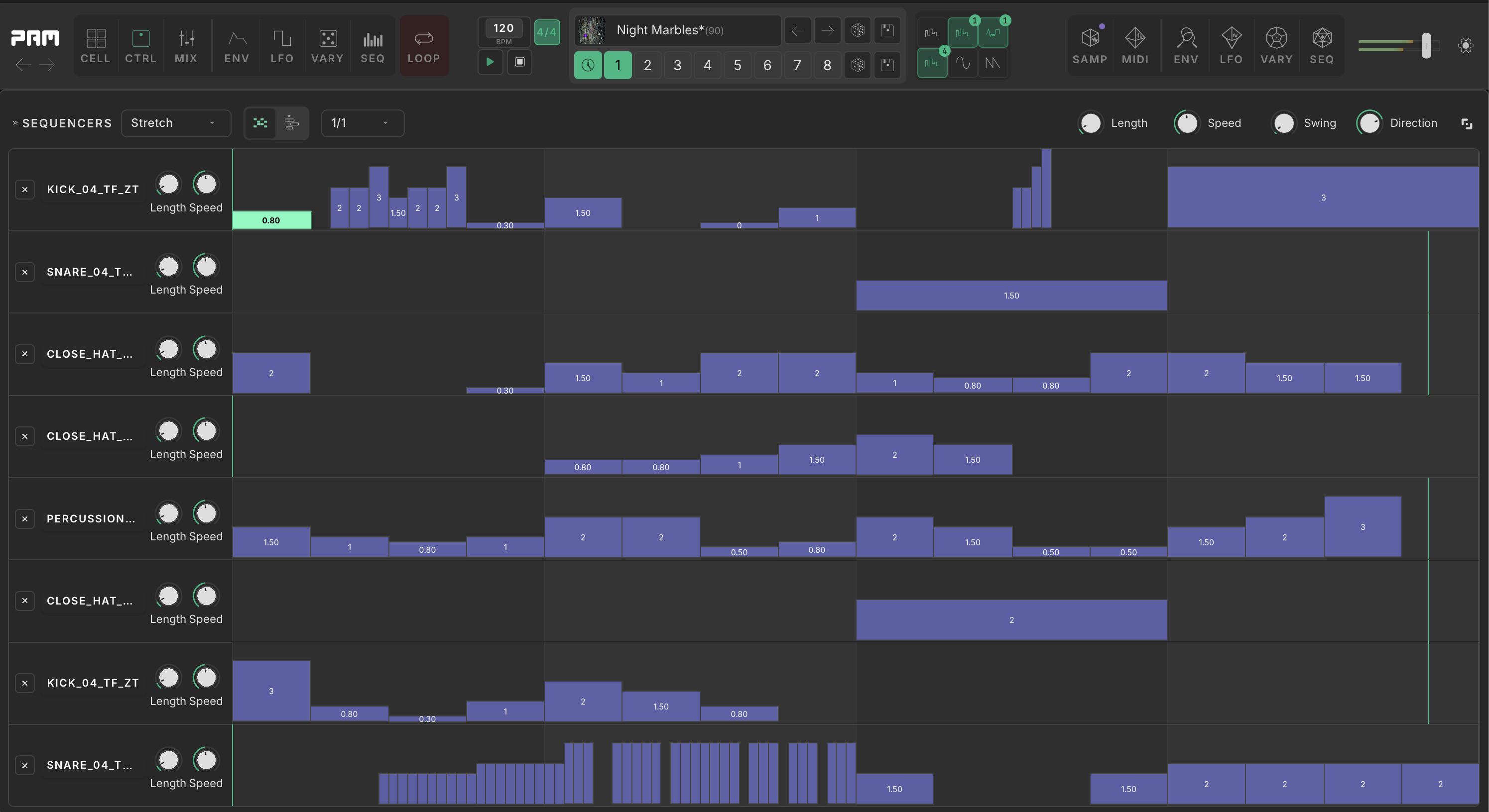 Parameter Sequencer